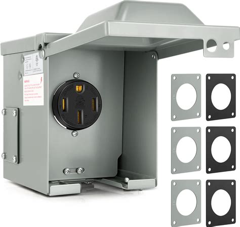 d s camper electrical box|Amazon.com: Rv Hookup Electric Box.